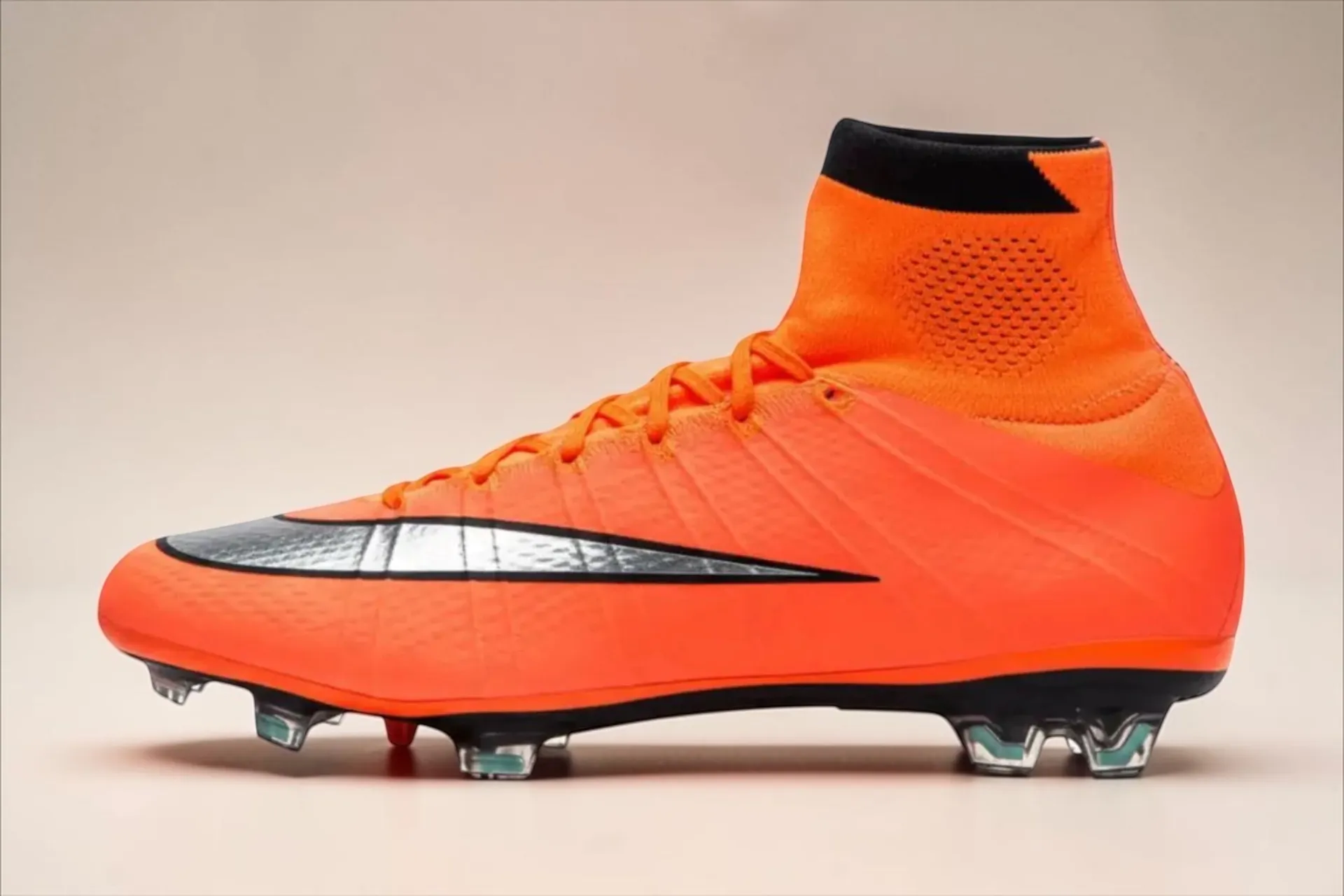 Nike Mercurial Superfly IV FG 641858-804 Bright Mango retro soccer cleats