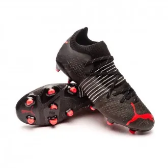 Football Boots Future Z 1.2 FG/AG Black-Sunblaze