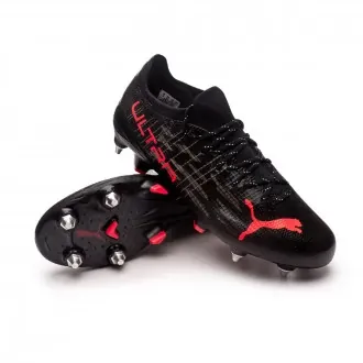 Football Boots Ultra 1.3 MxSG Black-Sunblaze-Asphalt