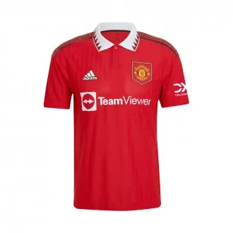 T-Shirt Manchester United FC Home Jersey Authentic 2022-2023 Real Red