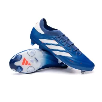 Football Boots Copa Pure 2+ FG Lucid Blue-Ftwr White-Solar Red