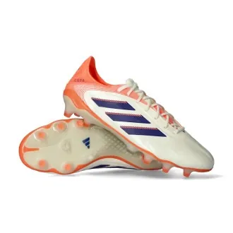 Football Boots Copa Pure III Elite FG Off White-Lucid Blue-Signal Core
