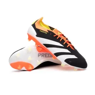 Football Boots Predator Elite L FG Core Black-Ftwr White-Solar Red