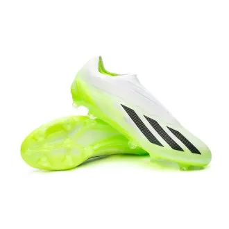 Football Boots X Crazyfast.1 L FG Ftwr White-Core Black-Lucid Lemon