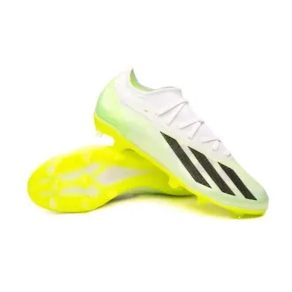 Bota X Crazyfast.2 FG Ftwr white-Core black-Lucid lemon