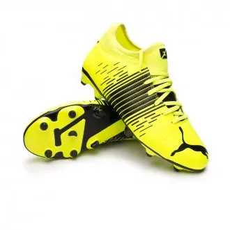 Bota Future Z 4.1 FG/AG Niño Yellow Alert-Black-White
