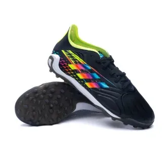 Football Boots Copa Sense .1 Turf Core Black-Bright Cyan-Solar Yellow