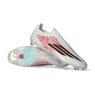 Football Boots F50 Elite LL FG Lamine Yamal White-Core-Black-Lucid red