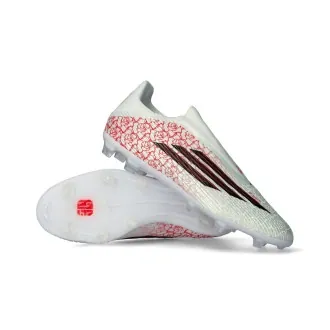 Football Boots F50 League LL FG/MG Lamine Yamal White-Core-Black-Lucid red