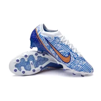 Football Boots Air Zoom Mercurial Vapor 15 Elite CR7 AG-Pro White-Metallic Cooper-Concord