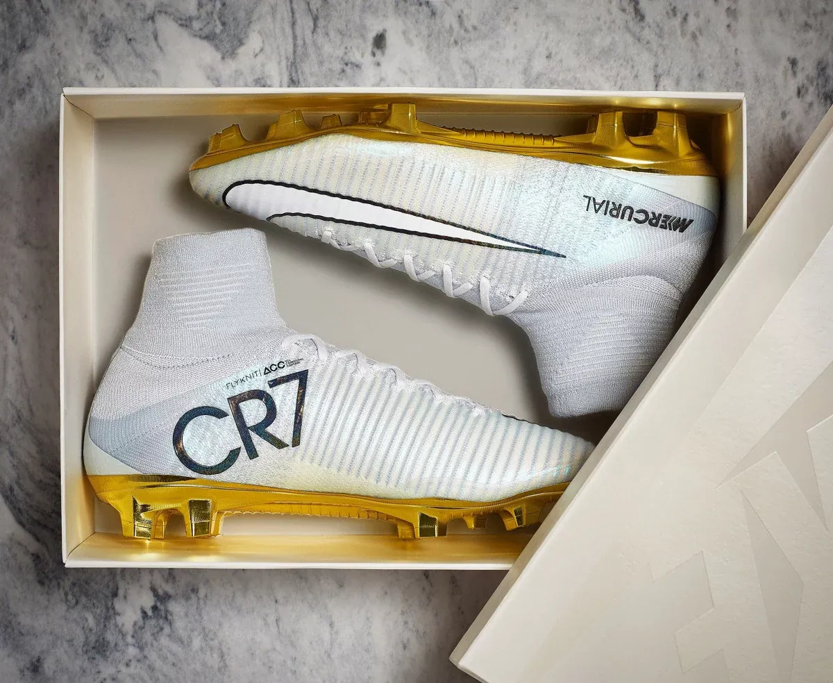 Cristiano Ronaldo's golden boots
