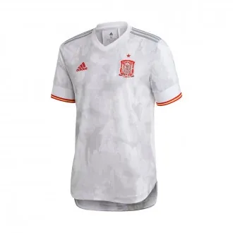 T-Shirt Spain Away kit Authentic 2020-2021 White-Light Onix