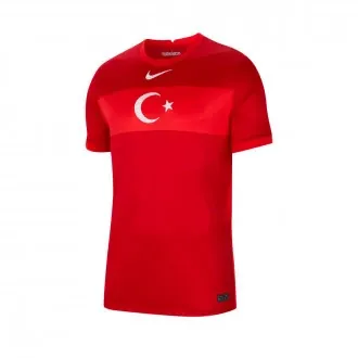 T-Shirt Turquía Stadium Away Kit 2020-2021 Gym red-Sport red-White