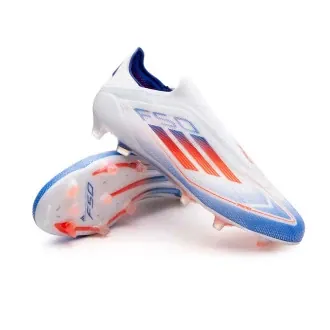 Football Boots F50 Elite LL FG White-Solar Red-Lucid Blue