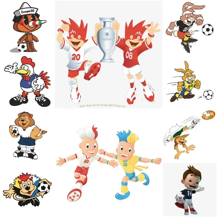 Every EURO mascot