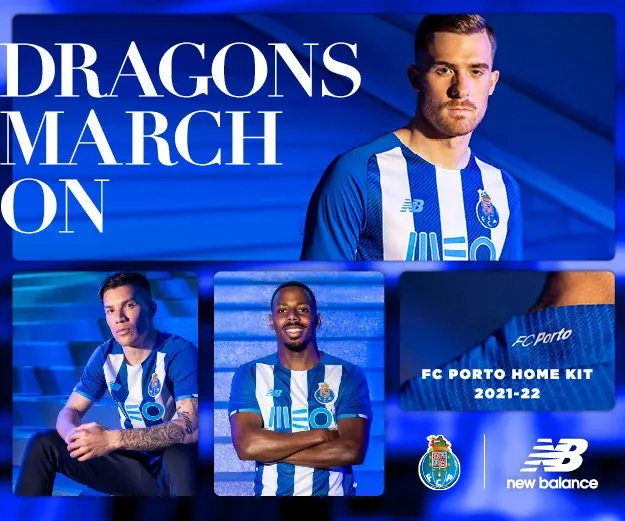 post card Loja online Fútbol Emotion Portugal - Blogs de futebol - Estes são os novos equipamentos New Balance do FC Porto 21-22 dois.webp