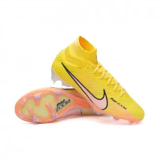 Football Boots Air Zoom Mercurial Superfly 9 Elite FG Yellow Strike-Sunset Glow-Barely Grape