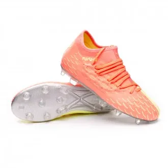 Bota Future 5.3 NETFIT FG/AG OSG Niño Nrgy peach-Fizzy yellow