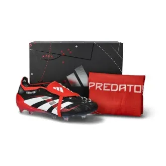 Football Boots Predator Elite FT FG Black-White-Red