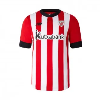 T-Shirt Athletic Club Bilbao Home Jersey 2022-2023 Red-White