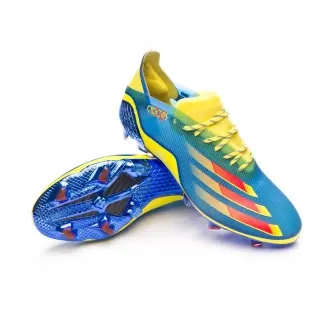 Football Boots X Ghosted .1 FG Blue-Vivid red-Bright yellow