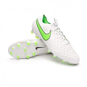 Football Boots Tiempo Legend 8 Elite FG Platinum tint-Rage green-Black