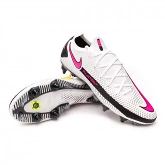 Football Boots Phantom GT Elite SG-Pro Anti-Clog Traction White-Pink Blast-Black
