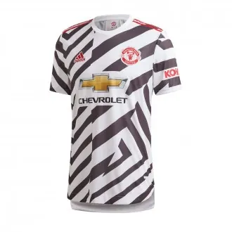 Camiseta Manchester United FC Tercera Equipación Authentic 2020-2021 white/black