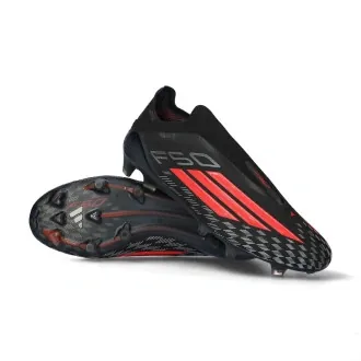 Football Boots F50 Elite LL FG Core Black-Lucid Red-Core Black