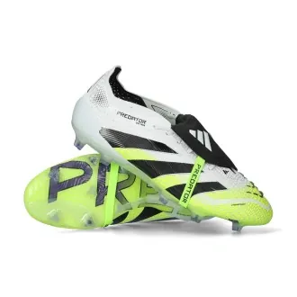 Football Boots Predator Elite FT FG White-Core Black-Lucid Lemon