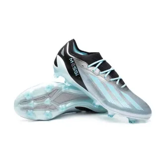 Bota X Crazyfast Messi.1 FG Silver met-Bliss blue-Core black