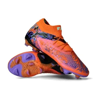 Bota Future 8 Ultimate Creativity FG Orange Poppy-Black-Poison Pink