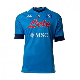 T-Shirt SCC Napoli Home kit Pro 2020-2021 Azure-Blue Intense