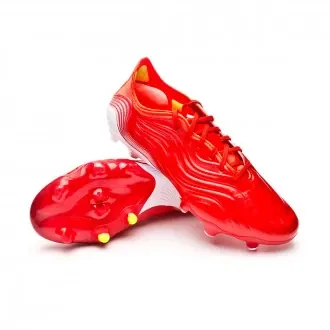 Football Boots Copa Sense .1 FG Red-White-Solar Red