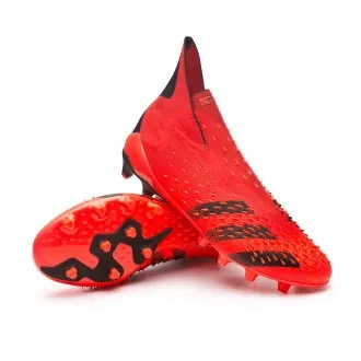 Football Boots Predator Freak + AG Red-Black-Solar Red