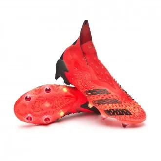 Football Boots Predator Freak + SG Red-Black-Solar Red