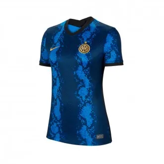 T-Shirt Women Inter de Milán Stadium Home Jersey 2021-2022 Blue Spark