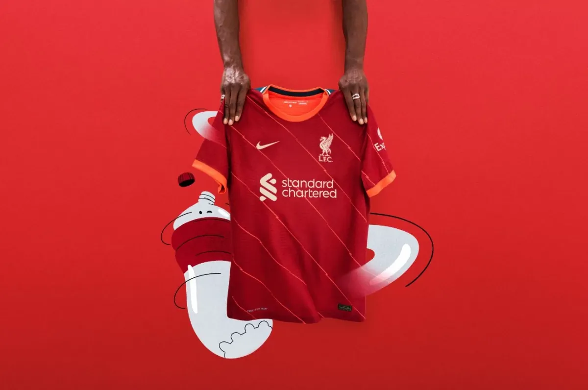 post card Loja online Fútbol Emotion Portugal - Blogs de futebol - Liverpool HOME 2021-22 capa PRINCIPAL.webp