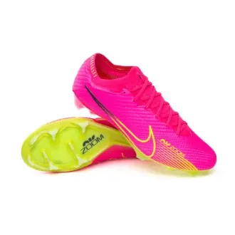 Football Boots Air Zoom Mercurial Vapor 15 Elite FG Pink Blast-Volt-Gridiron
