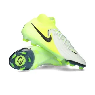 Football Boots Phantom Luna II Elite FG Mtlc Silver-Black-Volt