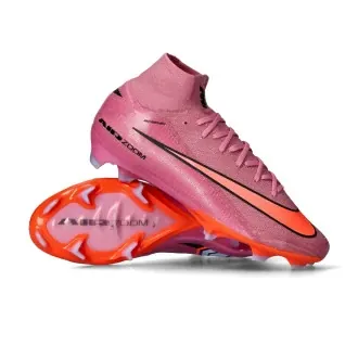Football Boots Air Zoom Mercurial Superfly 10 Elite FG Magic Flamingo-Black-Total Crimson