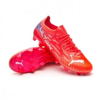 Football Boots Ultra 1.3 FG/AG Sunblaze-White-Bluemazing
