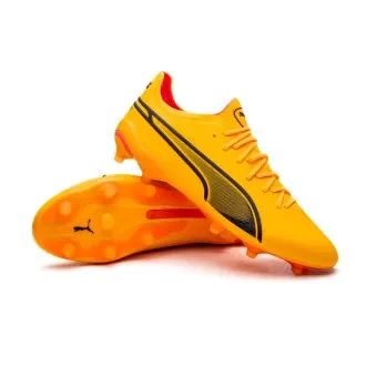 Football Boots King Ultimate FG/AG Sun Stream-Black-Sunset Glow