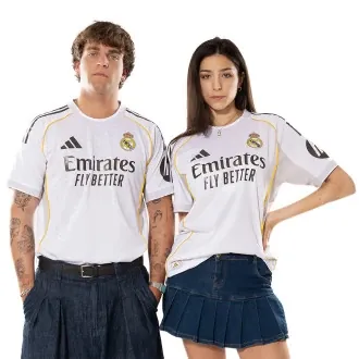 Camiseta Authentic Real Madrid Primera Equipación 2025-2026 White