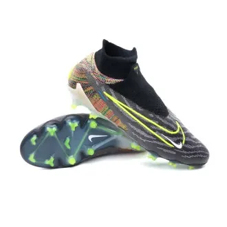 Football Boots Phantom GX Elite DF Fusion FG Black-Volt-White-Blue Glow-Pink Blast