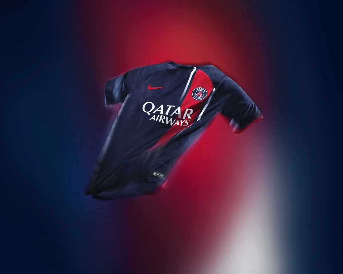 PSG's new home kit for the 2023–24 season
