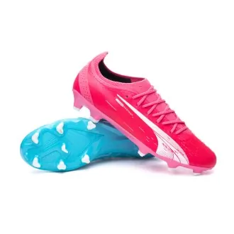 Football Boots Ultra Ultimate FG/AG Hero Blue-White-Sunset Pink