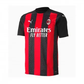 T-Shirt AC Milan Home Jersey 2020-2021 Tango red -Puma black