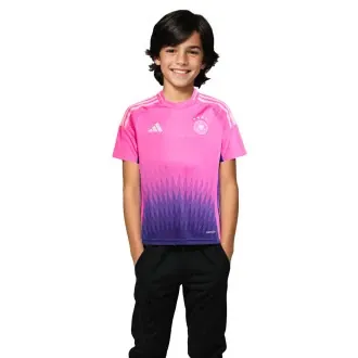 T-Shirt Kids Germany Away Jersey Euro 2024 Semi Lucid Fuchsia-Team Colleg Purple