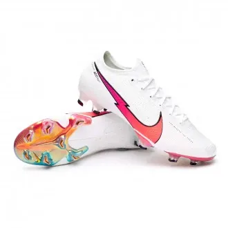 Football Boots Mercurial Vapor 13 Elite FG White-Flash Crimson-Hyper Jade-Black